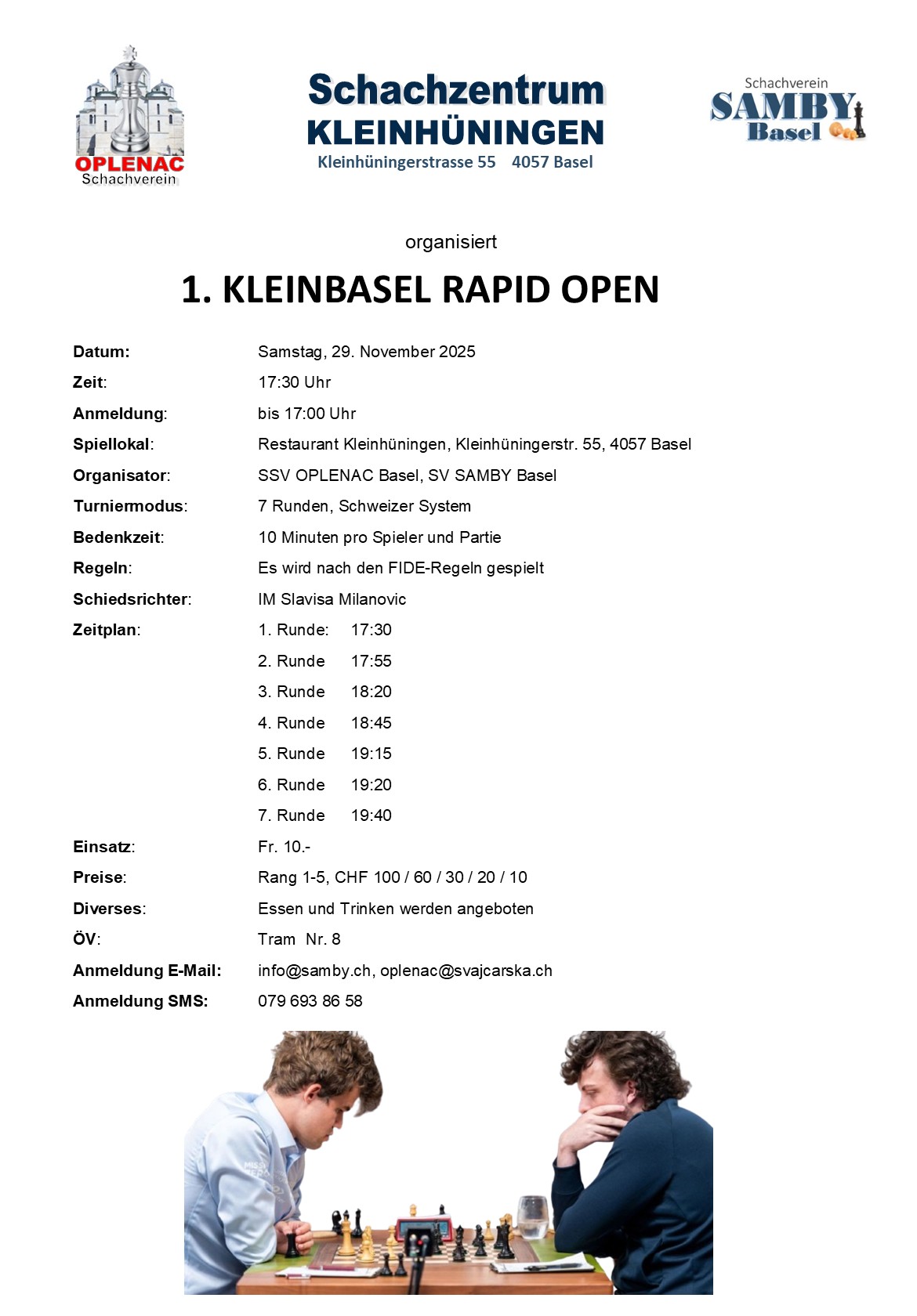 1. Kleinbasel Rapid Open 1